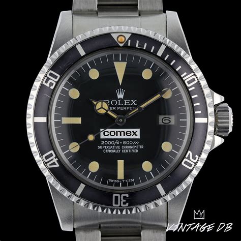 rolex comex 1665 storia|rolex sea dweller origin.